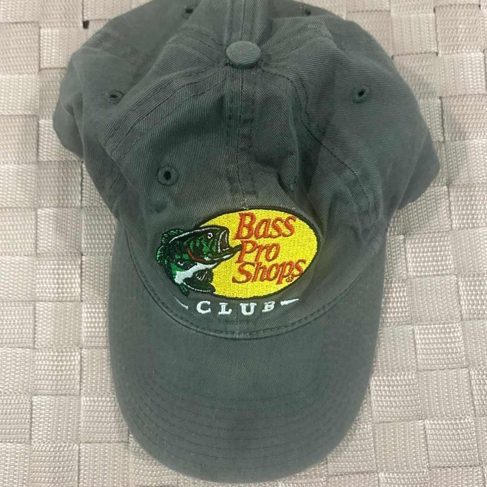 Bass Pro Shops Dark Gray Fishing Hat